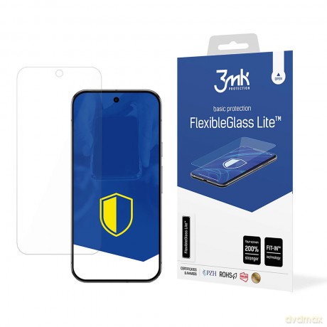Szkło Hybrydowe do Google Pixel 9 Pro XL - 3mk FlexibleGlass Lite
