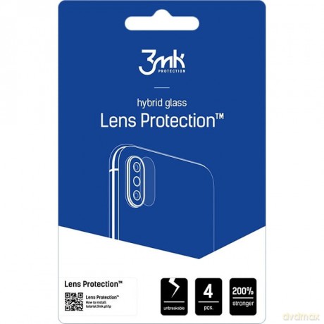 Szkło na obiektyw aparatu do Motorola Moto G45 5G - 3mk Lens Protection