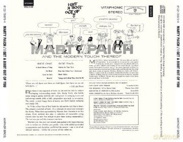 Marty Paich: I Get A Boot Out Of You [CD]