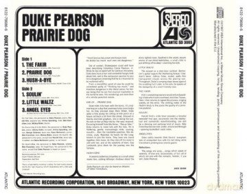 Duke Pearson: Prairie Dog [CD]