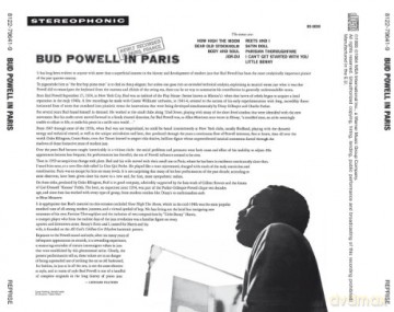 Bud Powell: Bud Powell In Paris [CD]