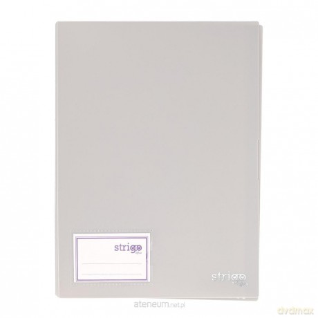 Album ofertowy A4 30 koszulek jasnoszary
