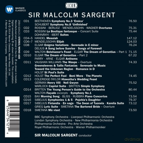 Malcolm Sargent: Icon - Malcolm Sargent [18CD]