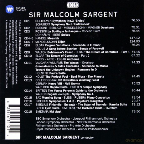 Malcolm Sargent: Icon - Malcolm Sargent [18CD]