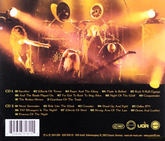 Saxon: St. George's Day Live In Manchester [2CD]