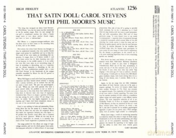 Carol Stevens: That Satin Doll [CD]