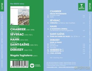 Magda Tagliaferro: The Erato Story. Le Piano Francais De Chabrier A Debussy [CD]