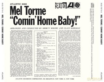 Mel Torme: Comin' Home Baby! [CD]
