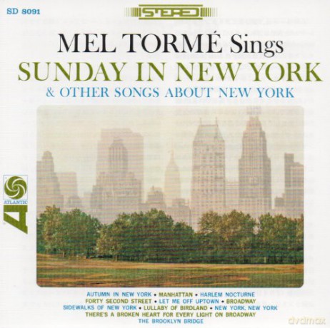 Mel Torme: Sunday In New York & Other Songs About New York [CD]