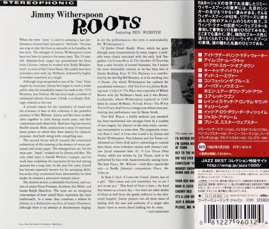 Jimmy Witherspoon Featuring Ben Webster: Roots [CD]