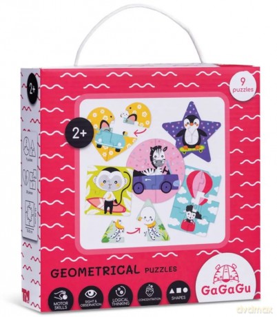GaGaGu. Puzzle geometryczne