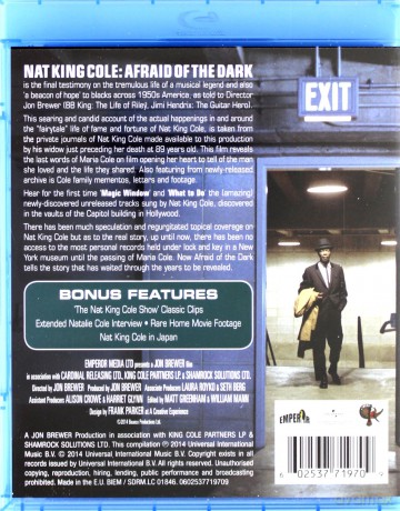 Nat King Cole: Afraid Of The Dark [Blu-Ray]