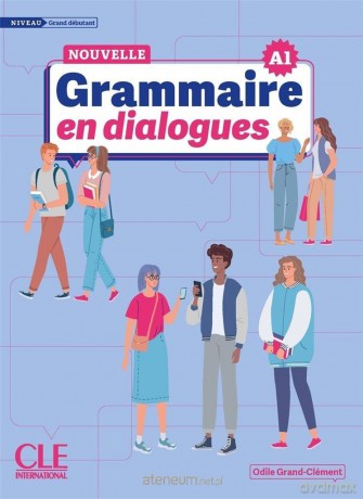Grammaire en dialogues grand debutan + online - Odile Grand-Clement [KSIĄŻKA]