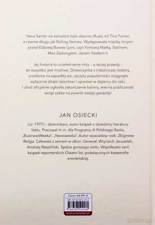 Irena Santor. Tych lat nie odda nikt - Jan Osiecki [KSIĄŻKA]