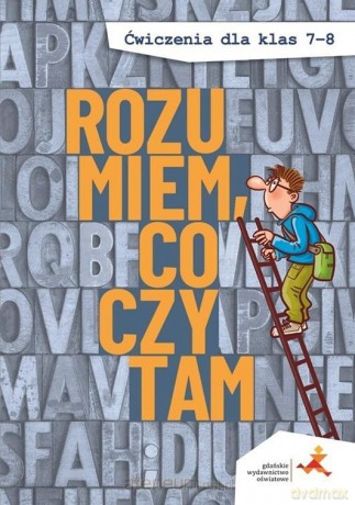 Język polski Szkoła podstawowa 7-8 Rozumiem, co czytam ćwiczenie - Agnieszka Łuczak, Anna Murdzek [KSIĄŻKA]