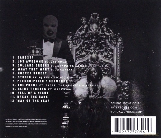 Schoolboy Q: Oxymoron [CD]