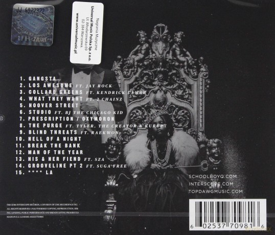 Schoolboy Q: Oxymoron (Deluxe) [CD]