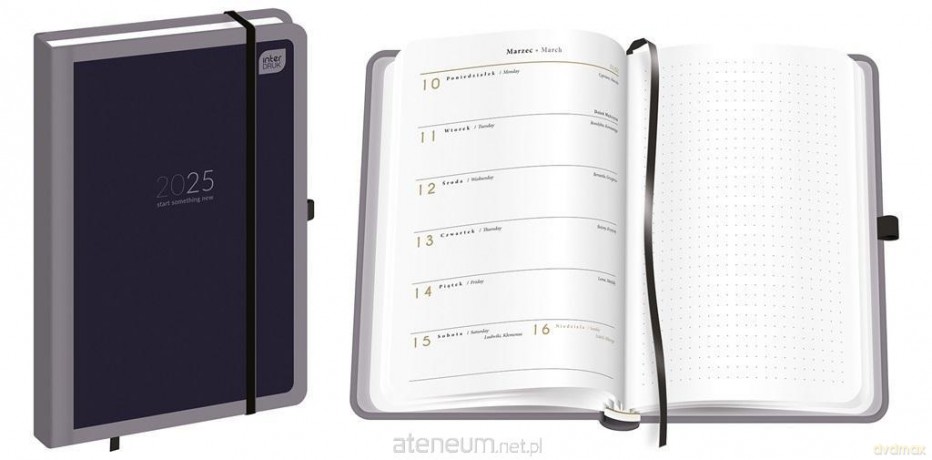 Kalendarz 2025 książkowy A5/96K Mat+UV Classic [KALENDARZ]
