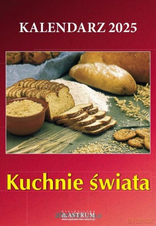 Kalendarz 2025 kuchnie świata [KALENDARZ]