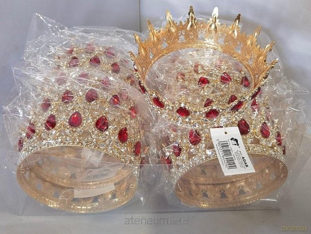Korona diadem metalowy MIX