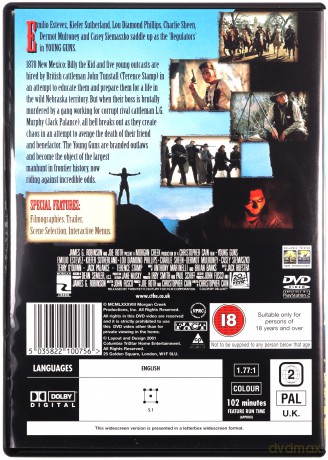 Young Guns (Młode strzelby) [DVD]