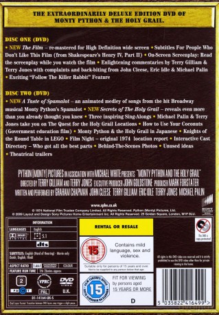 Monty Python And The Holy Grail (Monty Python i Świety Graal) [2DVD]