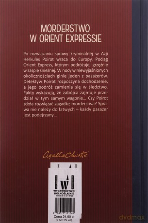 Morderstwo w Orient Expressie - Agatha Christie [KSIĄŻKA]
