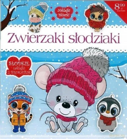 Naklejki Iskierki - Zwierzaki Słodziaki [KSIĄŻKA]