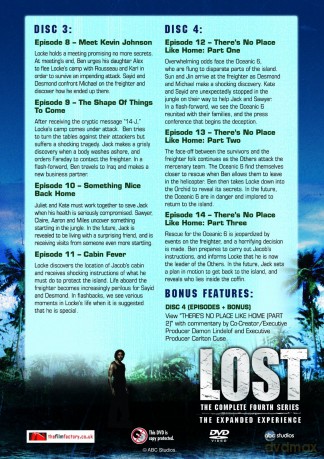 Lost Season 4 (Zagubieni Sezon 4) [6DVD]