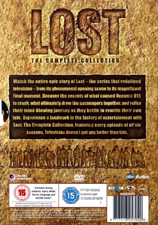 Lost Season 1-6 (Zagubieni Sezon 1-6) [37DVD]