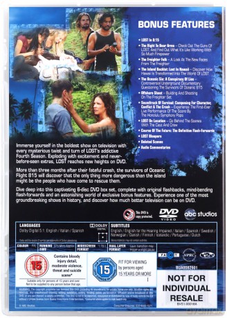 Lost Season 1-6 (Zagubieni Sezon 1-6) [37DVD]