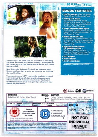 Lost Season 1-6 (Zagubieni Sezon 1-6) [37DVD]