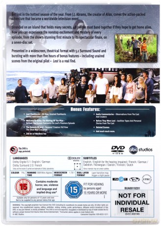 Lost Season 1-6 (Zagubieni Sezon 1-6) [37DVD]