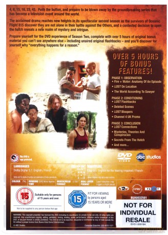 Lost Season 1-6 (Zagubieni Sezon 1-6) [37DVD]