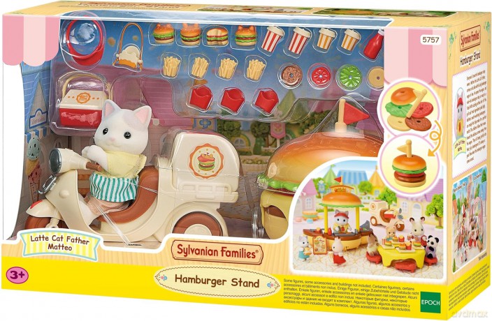 Obwoźna restauracja z Hamburgerami [FIGURKA]