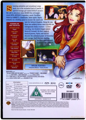 The Magic Sword Quest For Camelot (Magiczny Miecz Legenda Camelotu) [DVD]