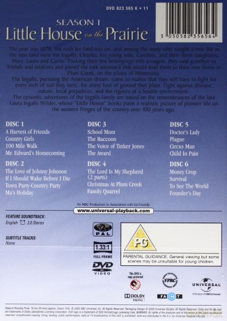 Little House on the Prairie Season 1 (Domek Na Prerii Sezon 1) [6DVD]
