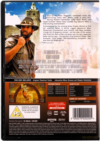 King Solomon's Mines (Kopalnie Króla Salomona) [DVD]