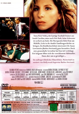 Książe przyplywów [DVD]