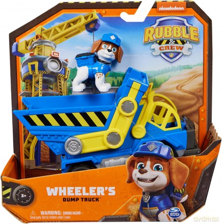 Pojazd Psi Patrol Rubble i jego Ekipa Wheeler