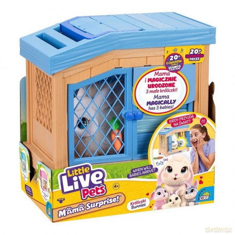 Zestaw Little Live Pets Mama Surprise króliki [FIGURKA]