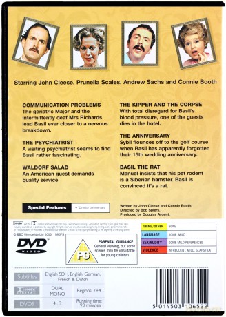 Fawlty Towers Series 2 (Hotel Zacisze Sezon 2) [DVD]