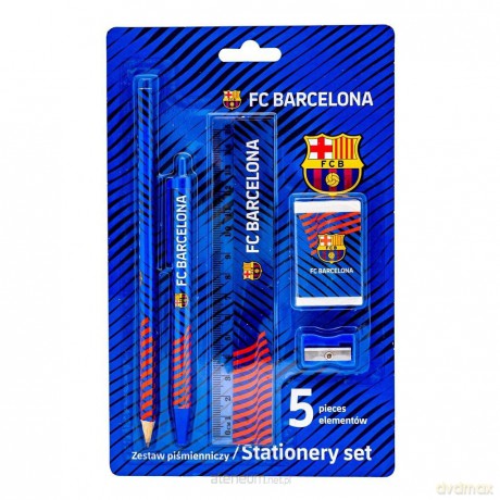 Zestaw piśmienniczy 5el FC Barcelona