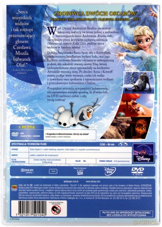 Kraina lodu (Disney) Pakiet [DVD]+[CD]