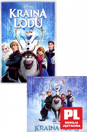 Kraina lodu (Disney) Pakiet [DVD]+[CD]
