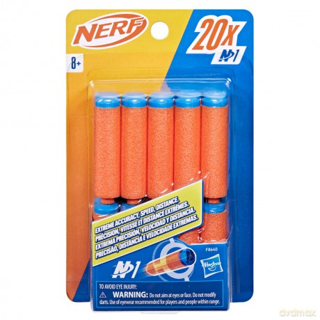 NERF N1 Strzałki 20, pistolety i wyrzutnie