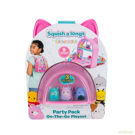 SQUISH A LONGS Zestaw z Figurkami, plecak [FIGURKA]