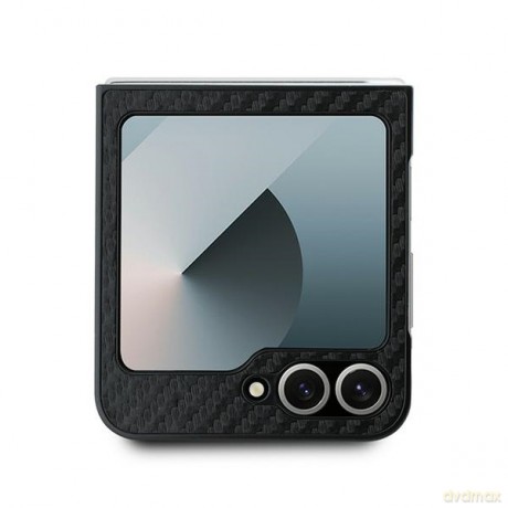 BMW case for nakładka do Samsung Galaxy Z Flip6 BMW000842 czarna Hardcase Carbon Tricolor