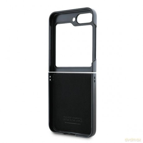 BMW case for nakładka do Samsung Galaxy Z Flip6 BMW000842 czarna Hardcase Carbon Tricolor