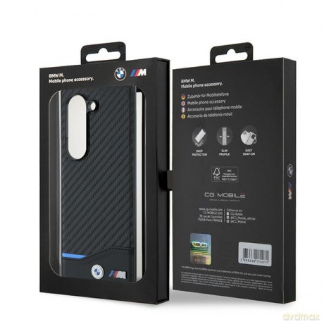 BMW case for nakładka do Samsung Galaxy Z Fold6 BMW000845 czarna Magsafe Carbon